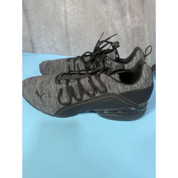 Puma Men\'s Axelion Running Shoes Sneakers Black /Grey 191425-03 sz 14 main image 5